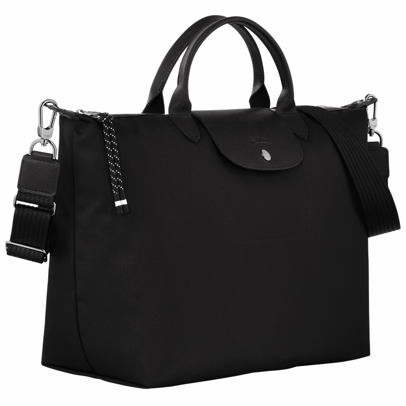 Sac a Main Longchamp Le Pliage Energy XL Femme Noir Soldes | L1630HSR001