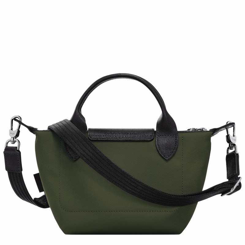 Sac a Main Longchamp Le Pliage Energy XS Femme Kaki Soldes | L1500HSR892