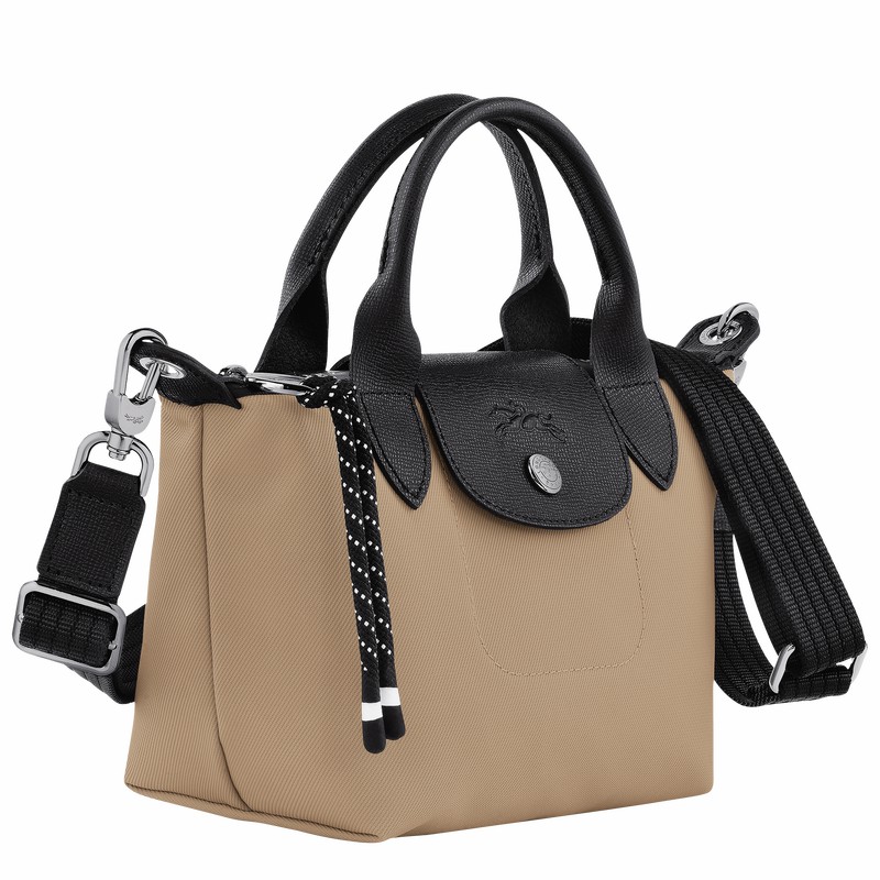 Sac a Main Longchamp Le Pliage Energy XS Femme Grise Soldes | L1500HSR299