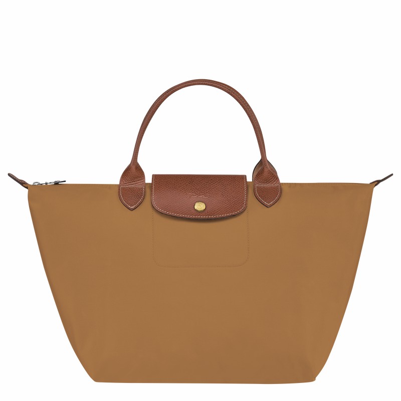 Sac a Main Longchamp Le Pliage Original M Femme Kaki Soldes | L1623089P86