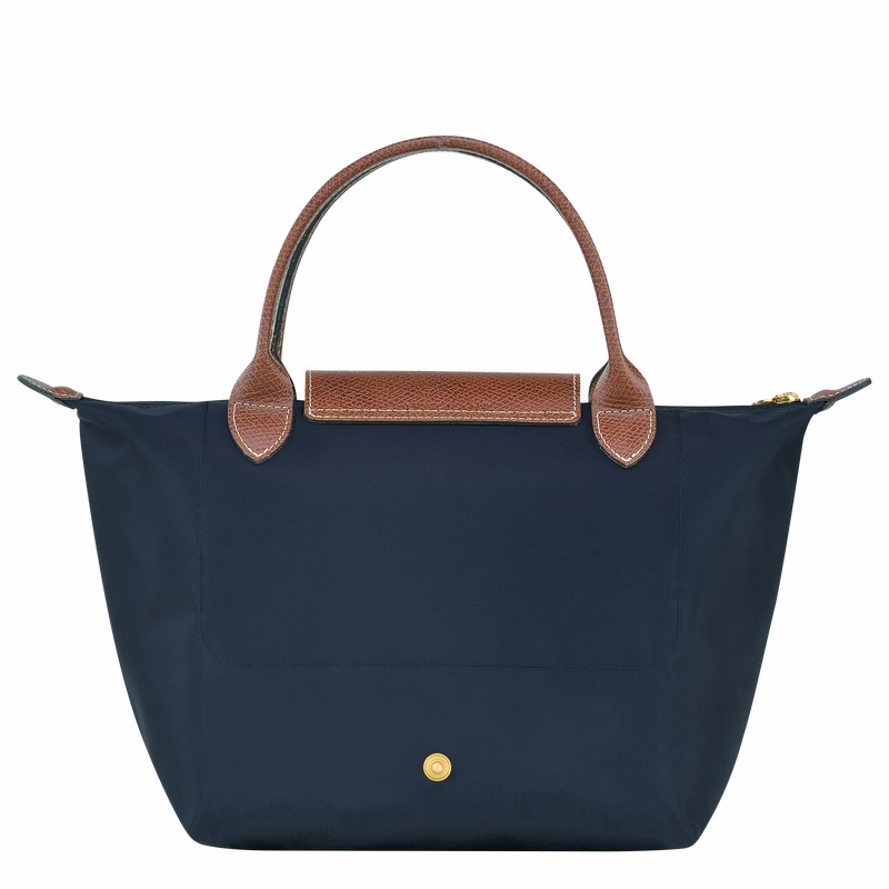 Sac a Main Longchamp Le Pliage Original S Femme Bleu Marine Soldes | L1621089P68