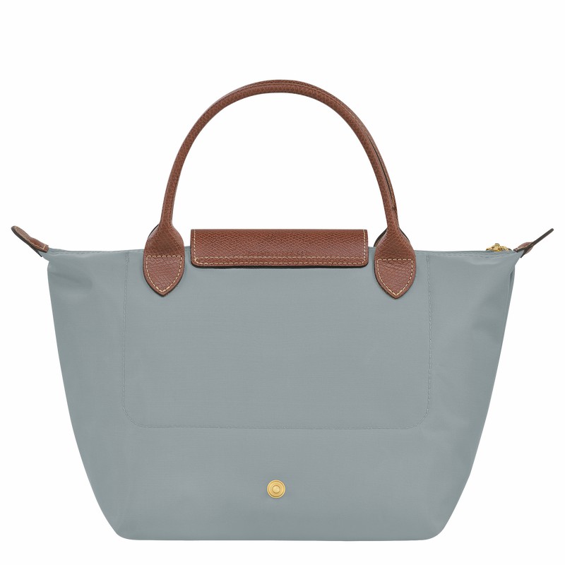 Sac a Main Longchamp Le Pliage Original S Femme Grise Soldes | L1621089P80