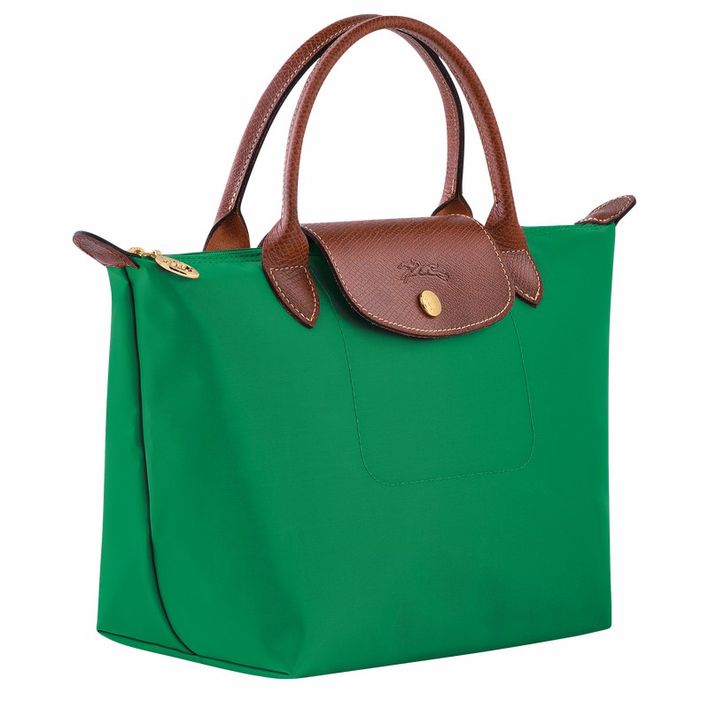 Sac a Main Longchamp Le Pliage Original S Femme Vert Soldes | L1621089P88