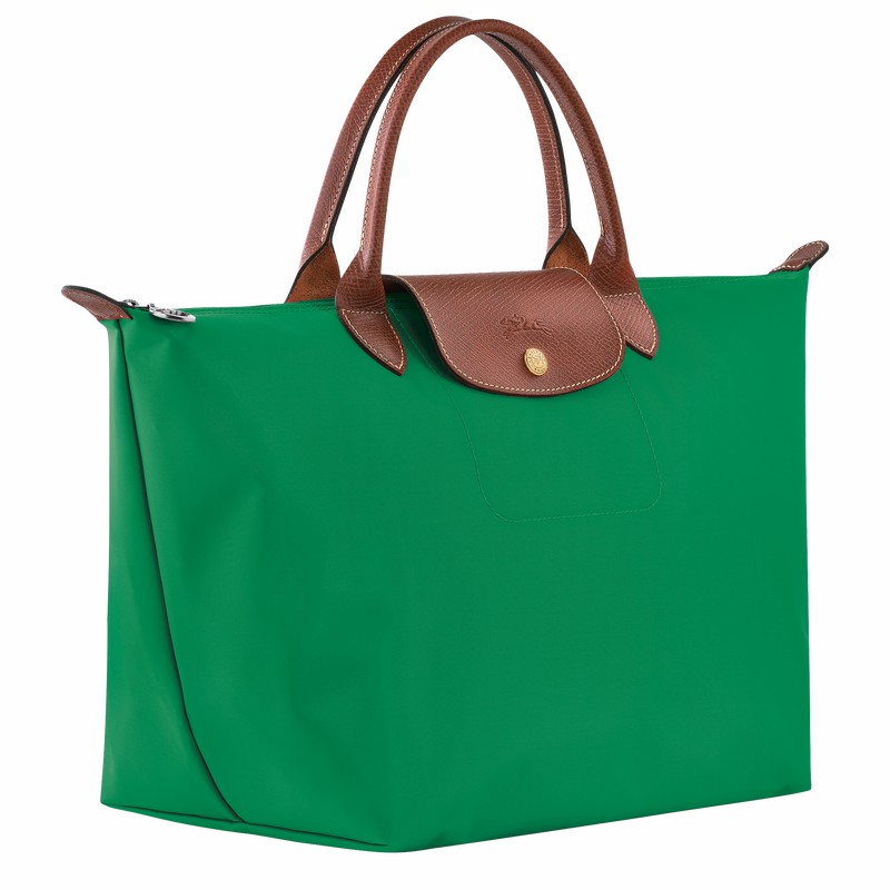 Sac a Main Longchamp Le Pliage Original M Femme Vert Soldes | L1623089P88