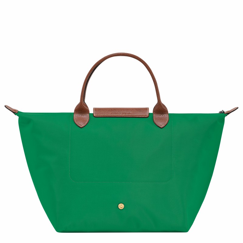 Sac a Main Longchamp Le Pliage Original M Femme Vert Soldes | L1623089P88