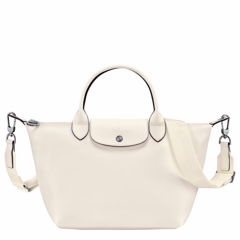 Sac a Main Longchamp Le Pliage Xtra S Femme Blanche Soldes | L1512987037