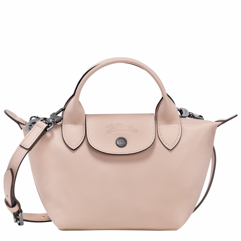 Sac a Main Longchamp Le Pliage Xtra XS Femme Beige Soldes | L1500987542