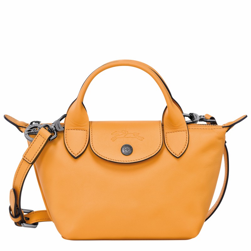 Sac a Main Longchamp Le Pliage Xtra XS Femme Abricot Soldes | L1500987222