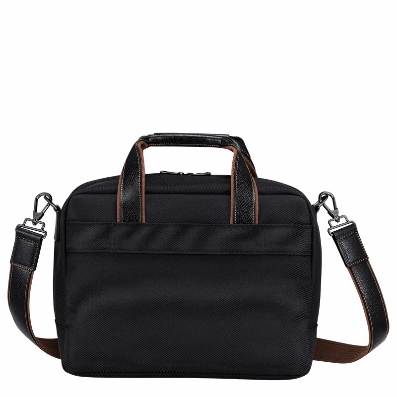 Sac de Voyage Longchamp Boxford S Homme Noir Soldes | L1658080001-