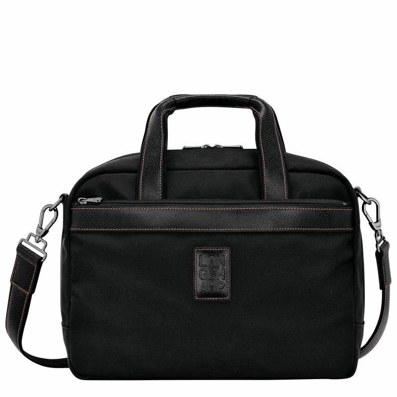 Sac de Voyage Longchamp Boxford S Homme Noir Soldes | L1658080001-