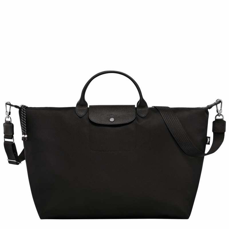 Sac de Voyage Longchamp Le Pliage Energy S Femme Noir Soldes | L1624HSR001