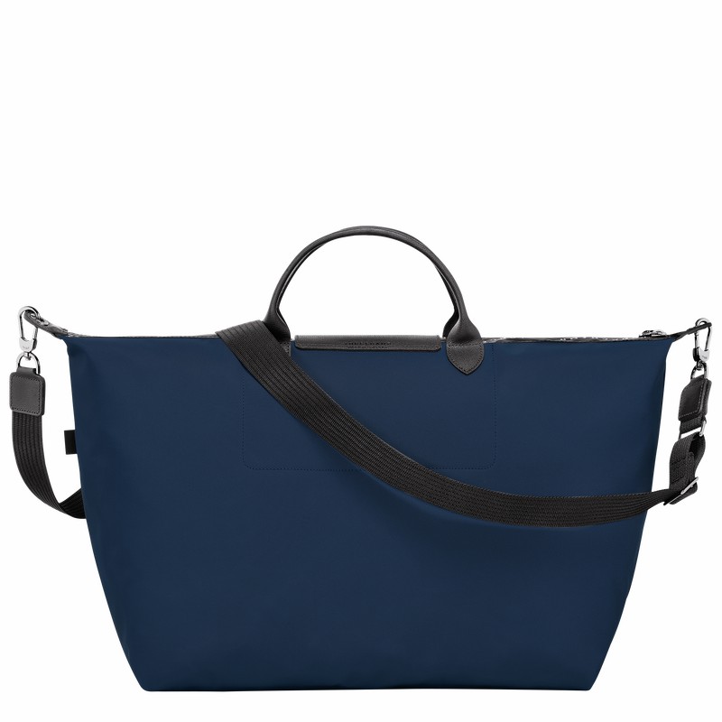 Sac de Voyage Longchamp Le Pliage Energy S Homme Bleu Marine Soldes | L1624HSR006-