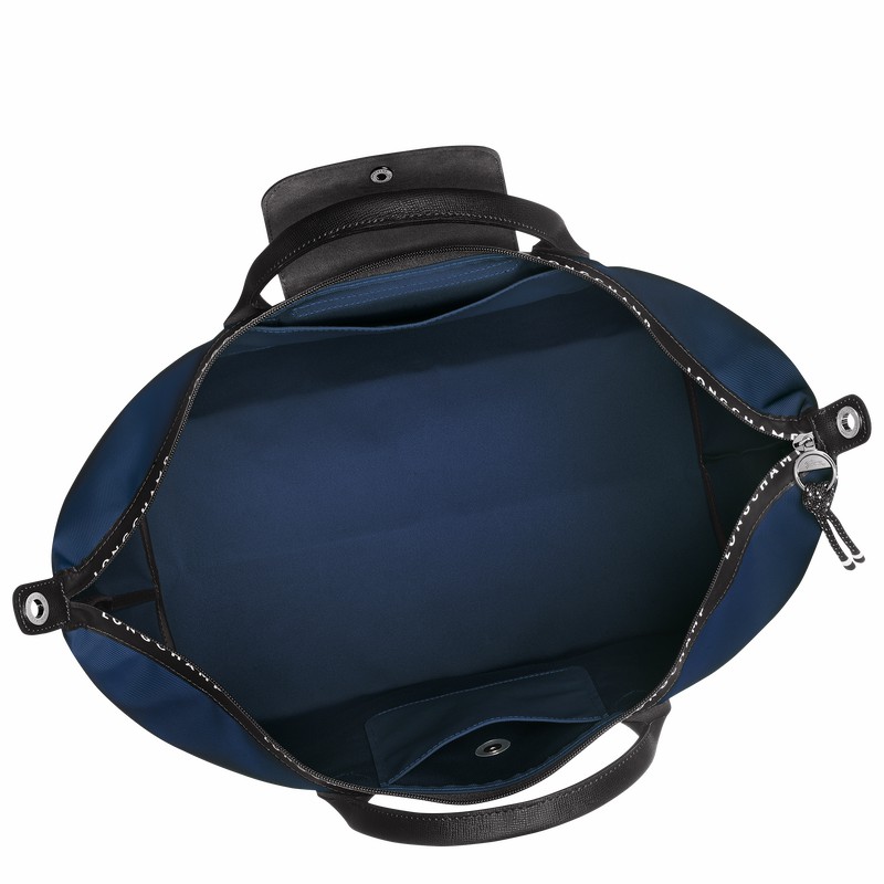 Sac de Voyage Longchamp Le Pliage Energy S Homme Bleu Marine Soldes | L1624HSR006-