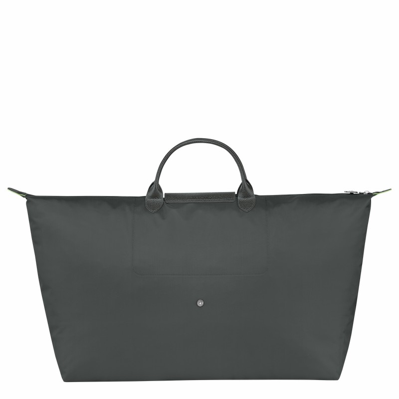 Sac de Voyage Longchamp Le Pliage Green M Homme Grise Foncé Soldes | L1625919P66-