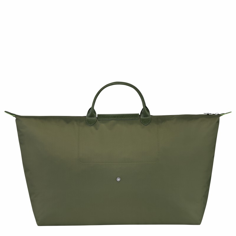 Sac de Voyage Longchamp Le Pliage Green M Homme Vert Soldes | L1625919479-