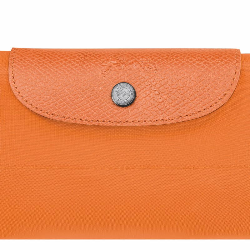 Sac de Voyage Longchamp Le Pliage Green S Homme Orange Soldes | L1624919P54-