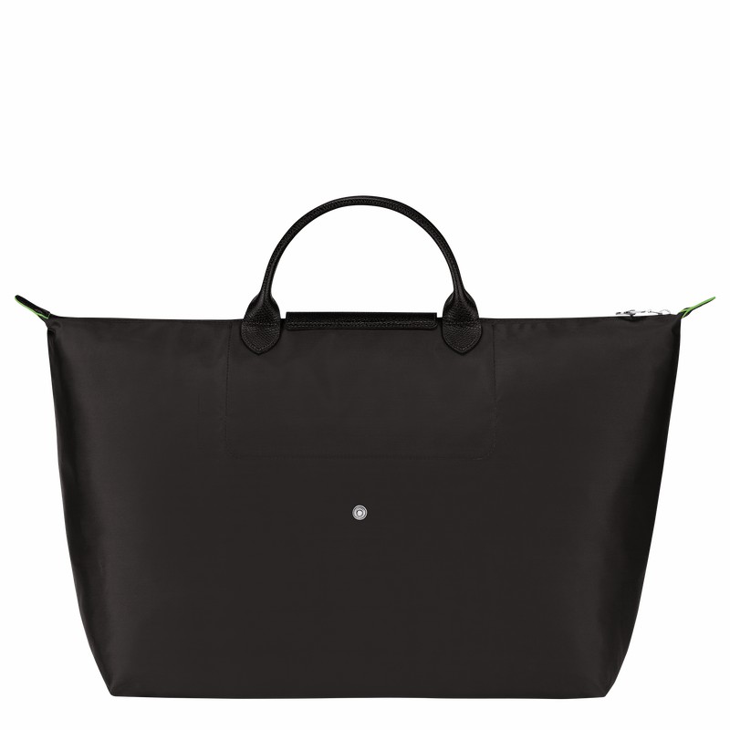 Sac de Voyage Longchamp Le Pliage Green S Homme Noir Soldes | L1624919001-