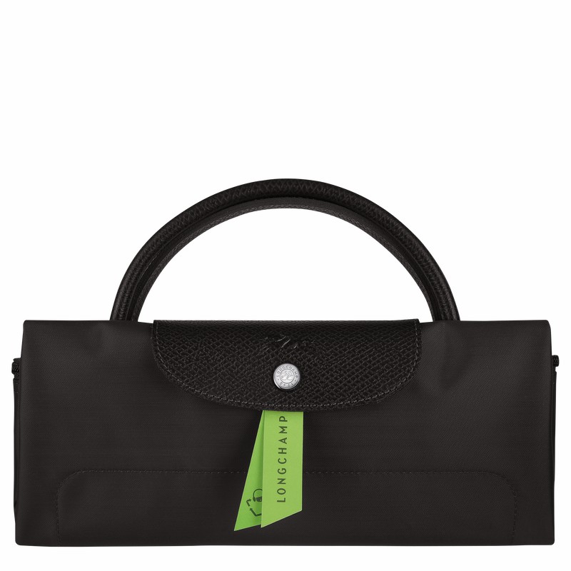 Sac de Voyage Longchamp Le Pliage Green S Homme Noir Soldes | L1624919001-