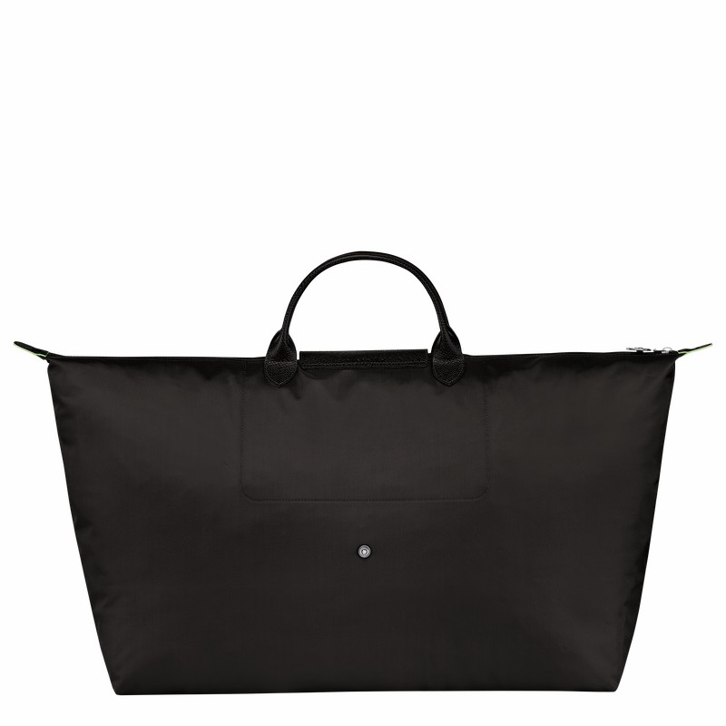 Sac de Voyage Longchamp Le Pliage Green M Homme Noir Soldes | L1625919001-