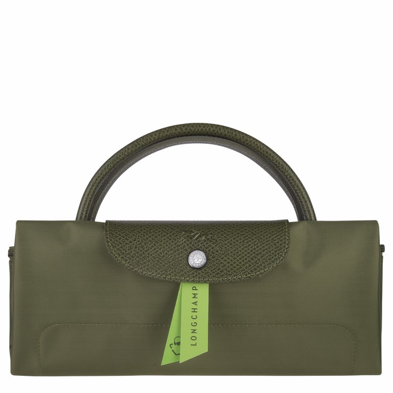 Sac de Voyage Longchamp Le Pliage Green S Homme Vert Soldes | L1624919479-