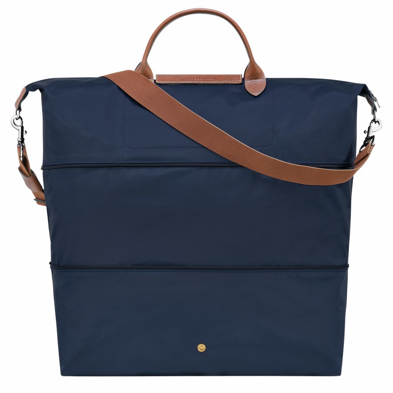 Sac de Voyage Longchamp Le Pliage Original expandable Homme Bleu Marine Soldes | L1911089P68-