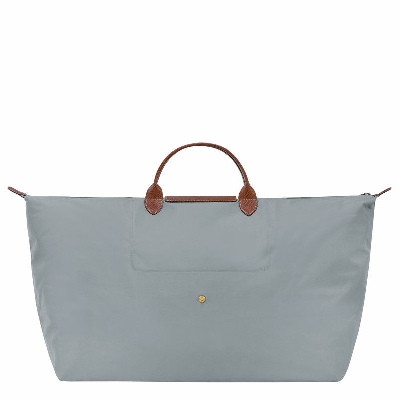 Sac de Voyage Longchamp Le Pliage Original M Femme Grise Soldes | L1625089P80