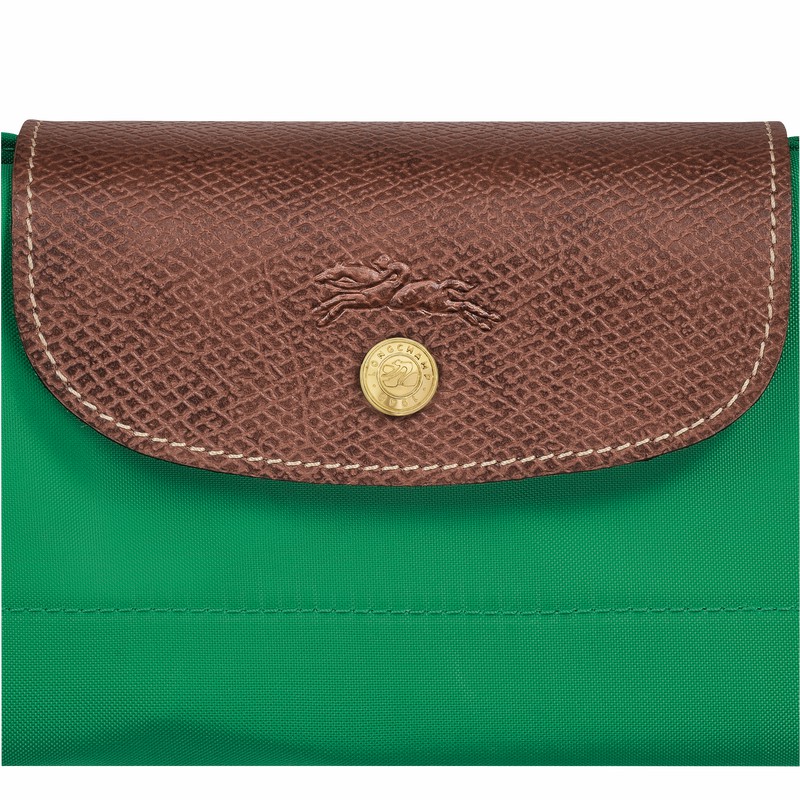 Sac de Voyage Longchamp Le Pliage Original S Femme Vert Soldes | L1624089P88