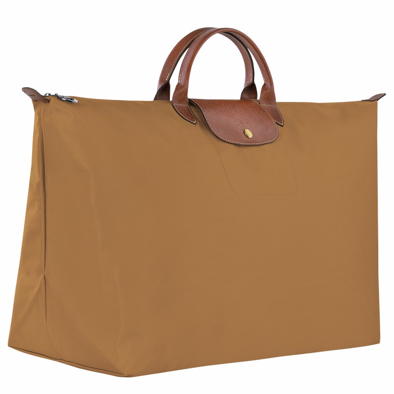 Sac de Voyage Longchamp Le Pliage Original M Femme Kaki Soldes | L1625089P86