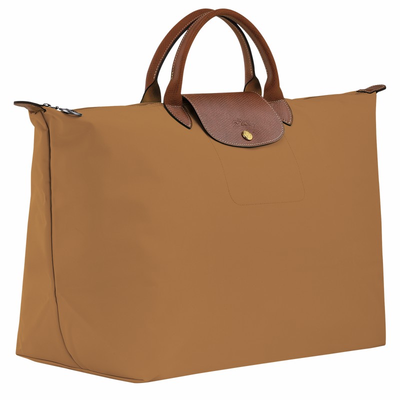 Sac de Voyage Longchamp Le Pliage Original S Femme Kaki Soldes | L1624089P86