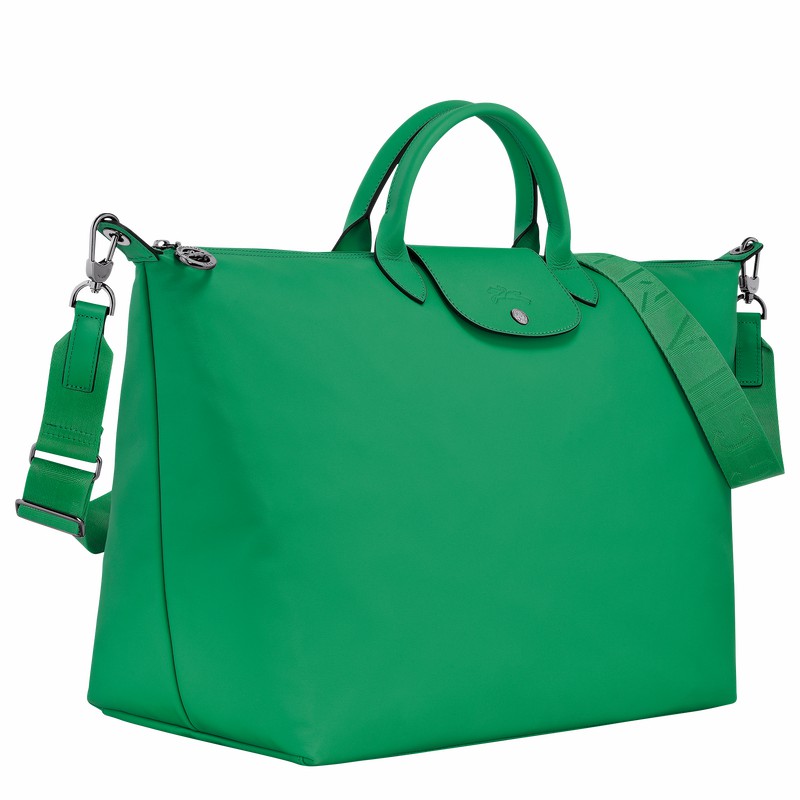 Sac de Voyage Longchamp Le Pliage Xtra S Homme Vert Soldes | L1624987249-