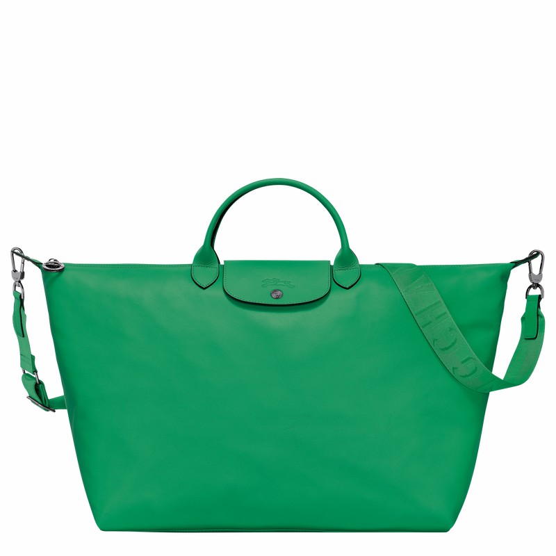 Sac de Voyage Longchamp Le Pliage Xtra S Homme Vert Soldes | L1624987249-