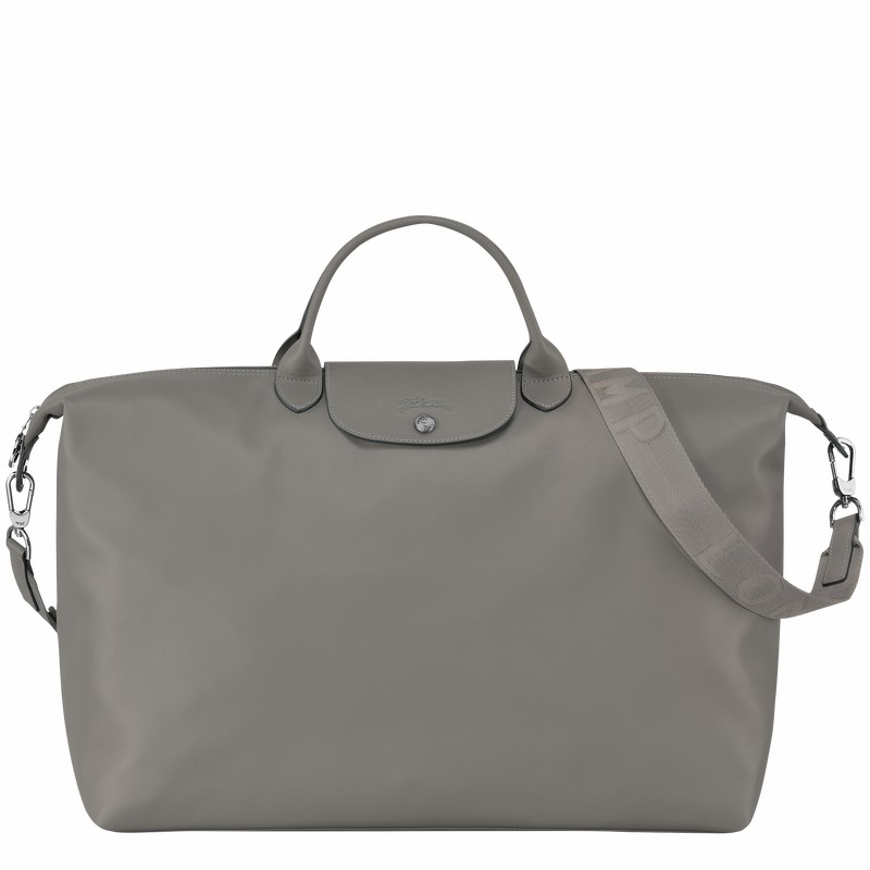 Sac de Voyage Longchamp Le Pliage Xtra S Homme Grise Soldes | L1624987P55-