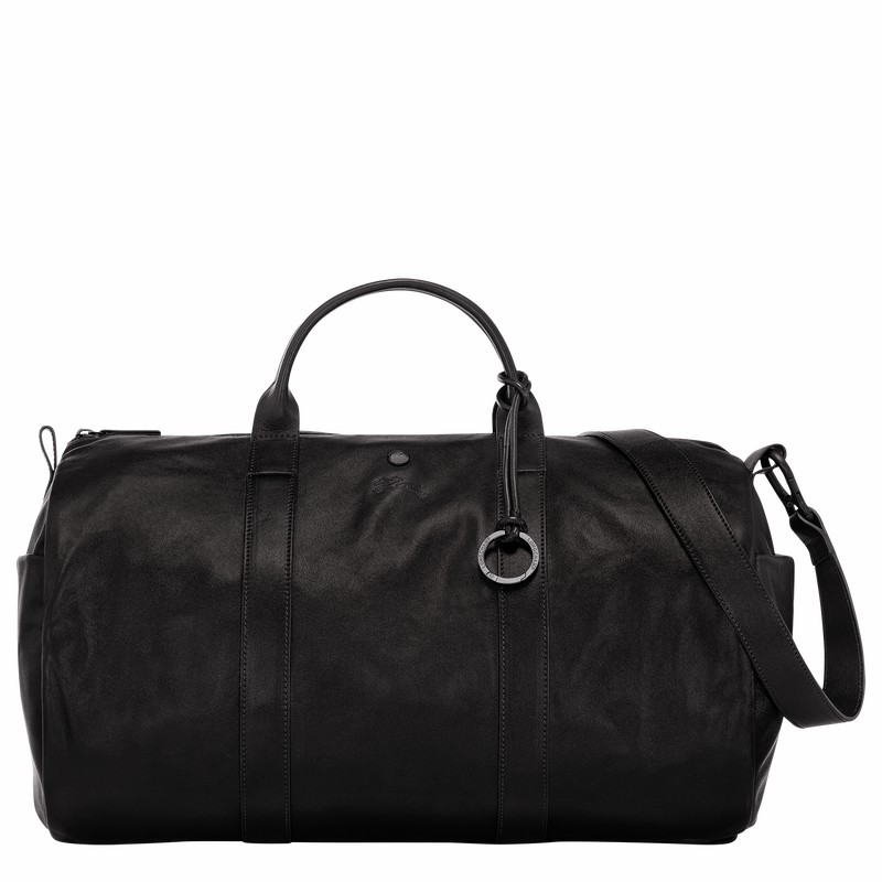 Sac de Voyage Longchamp Parisis S Homme Noir Soldes | 10266HFC001-