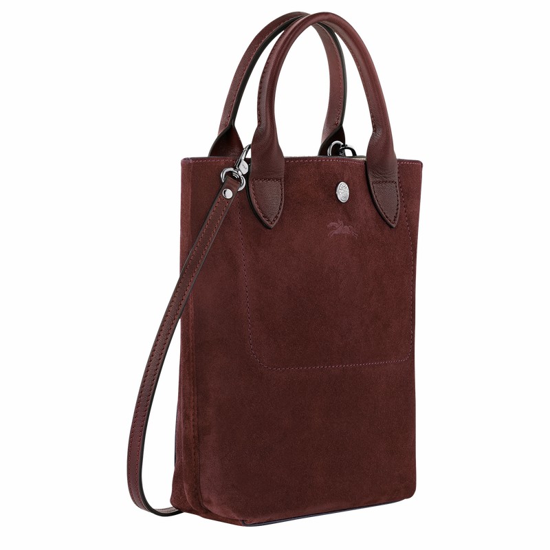 Sacs Fourre Tout Longchamp Cabas Longchamp XS Femme Bordeaux Soldes | 10276HFO009