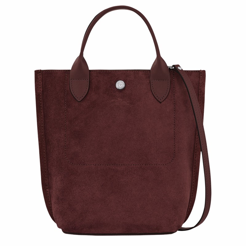 Sacs Fourre Tout Longchamp Cabas Longchamp XS Femme Bordeaux Soldes | 10276HFO009