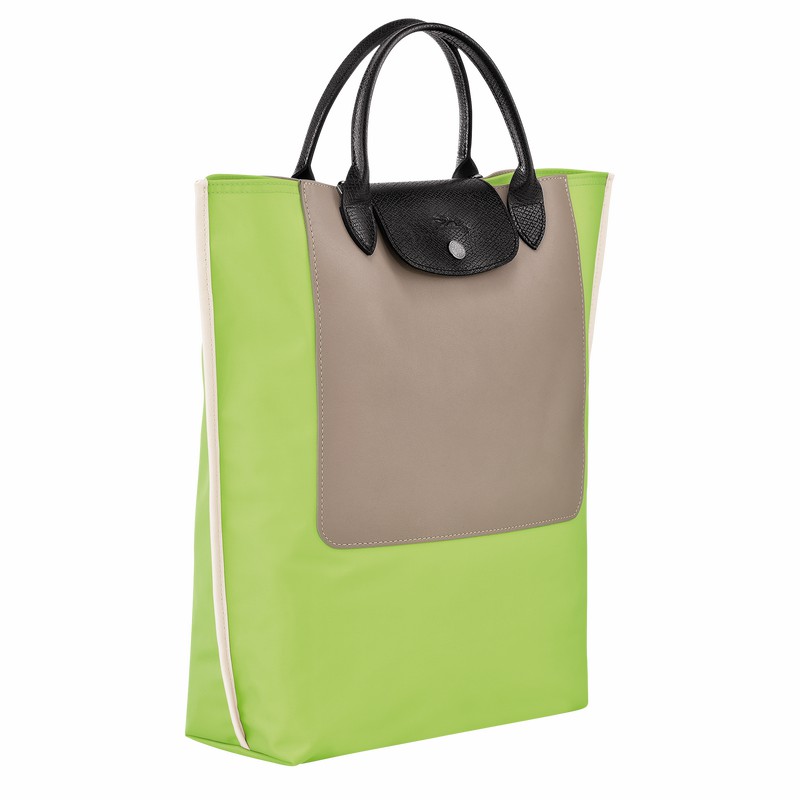 Sacs Fourre Tout Longchamp Cabas Longchamp M Homme Vert Soldes | 10264093355-