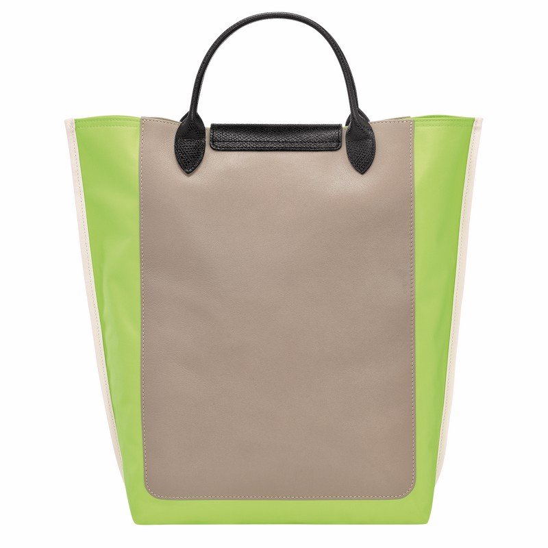 Sacs Fourre Tout Longchamp Cabas Longchamp M Homme Vert Soldes | 10264093355-