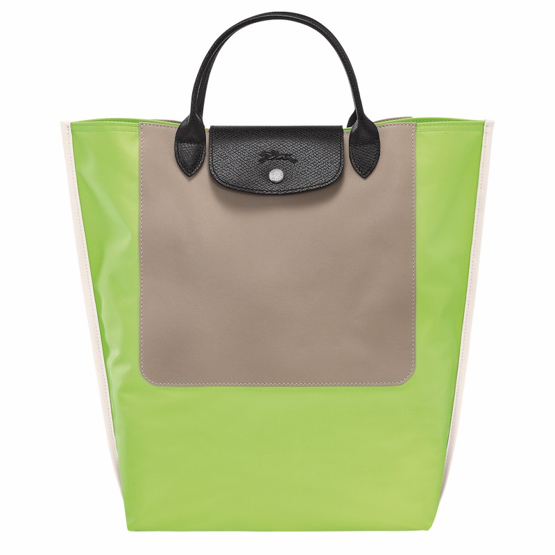 Sacs Fourre Tout Longchamp Cabas Longchamp M Homme Vert Soldes | 10264093355-