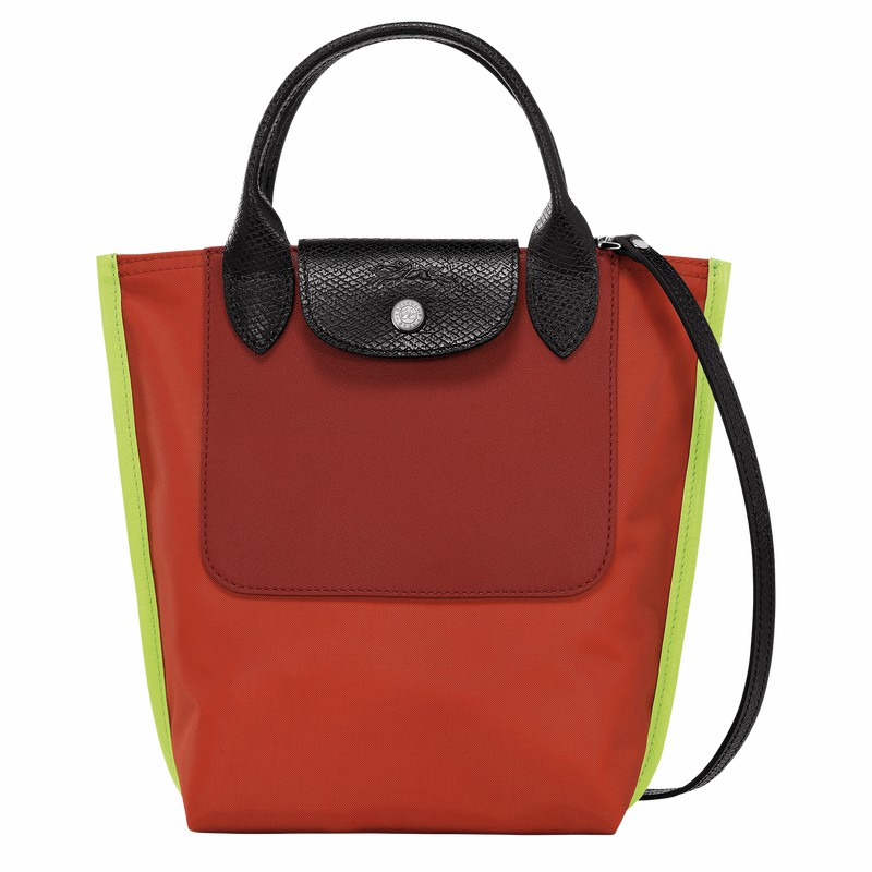 Sacs Fourre Tout Longchamp Cabas Longchamp XS Femme Orange Soldes | 10263093461