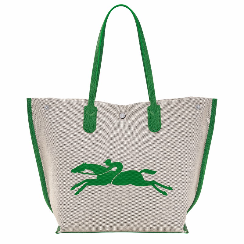 Sacs Fourre Tout Longchamp Essential L Femme Vert Soldes | 10090HSG129