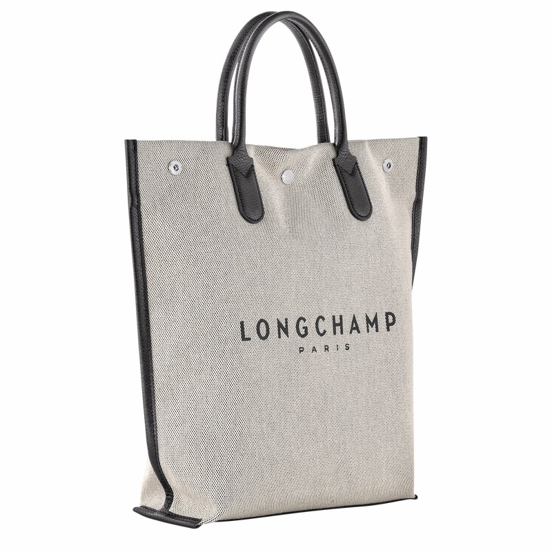 Sacs Fourre Tout Longchamp Essential M Femme Blanche Soldes | 10211HSG037