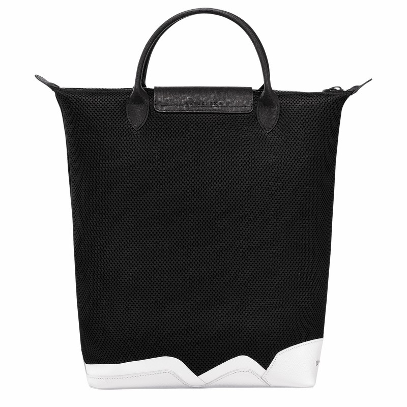 Sacs Fourre Tout Longchamp Le Pliage Collection M Homme Noir Soldes | 10268HFF001-