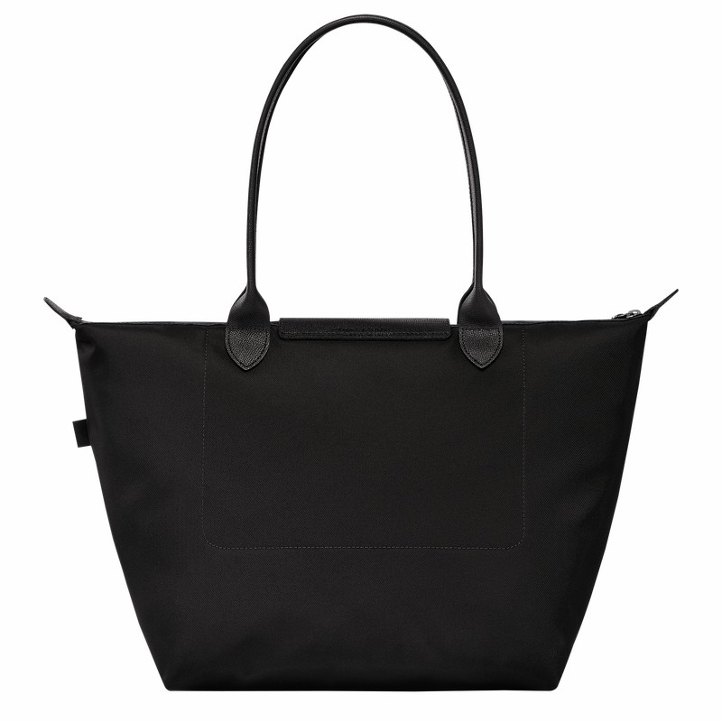 Sacs Fourre Tout Longchamp Le Pliage Energy L Femme Noir Soldes | L1899HSR001