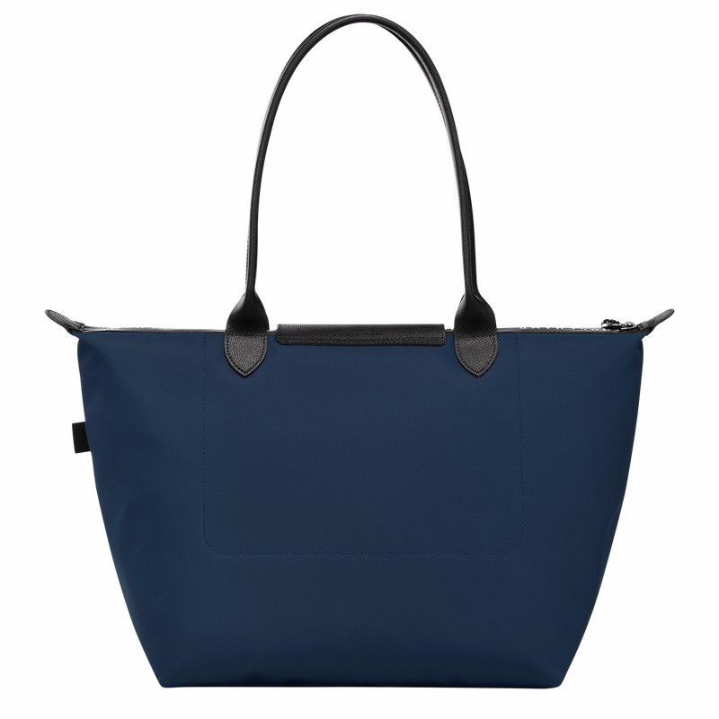 Sacs Fourre Tout Longchamp Le Pliage Energy L Femme Bleu Marine Soldes | L1899HSR006