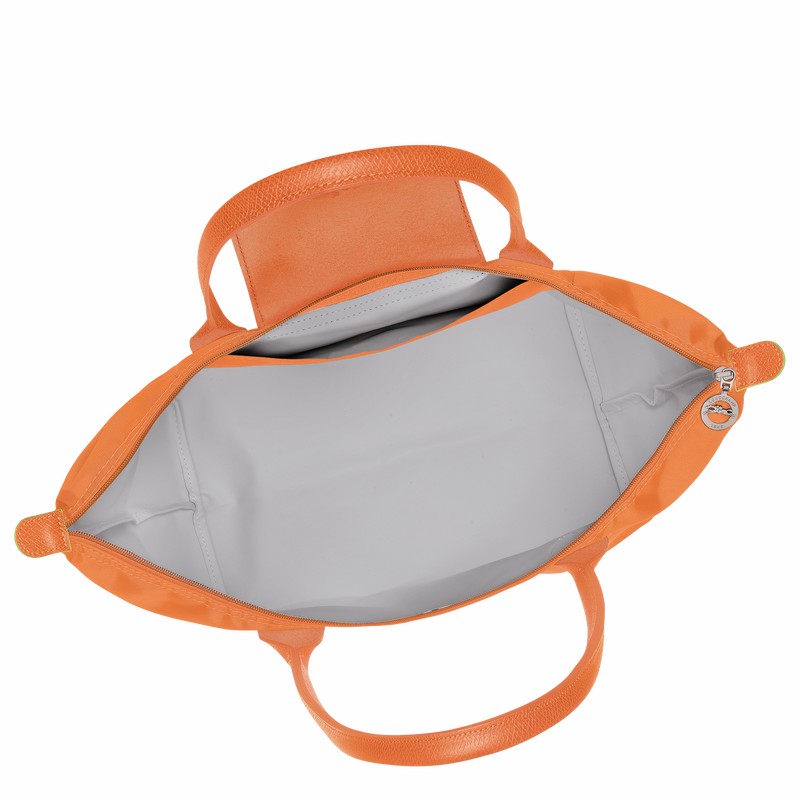 Sacs Fourre Tout Longchamp Le Pliage Green L Femme Orange Soldes | L1899919P54