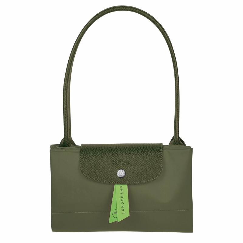 Sacs Fourre Tout Longchamp Le Pliage Green L Femme Vert Soldes | L1899919479