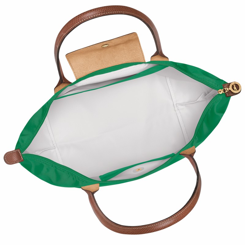 Sacs Fourre Tout Longchamp Le Pliage Original L Femme Vert Soldes | L1899089P88