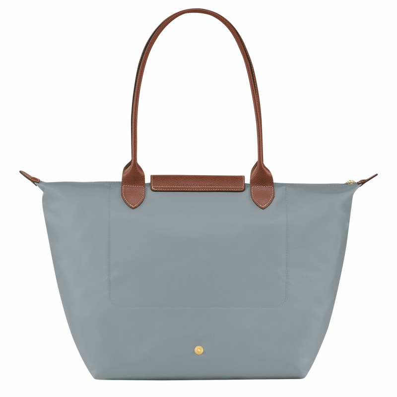 Sacs Fourre Tout Longchamp Le Pliage Original L Femme Grise Soldes | L1899089P80