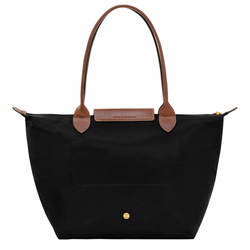 Sacs Fourre Tout Longchamp Le Pliage Original M Femme Noir Soldes | L2605089001