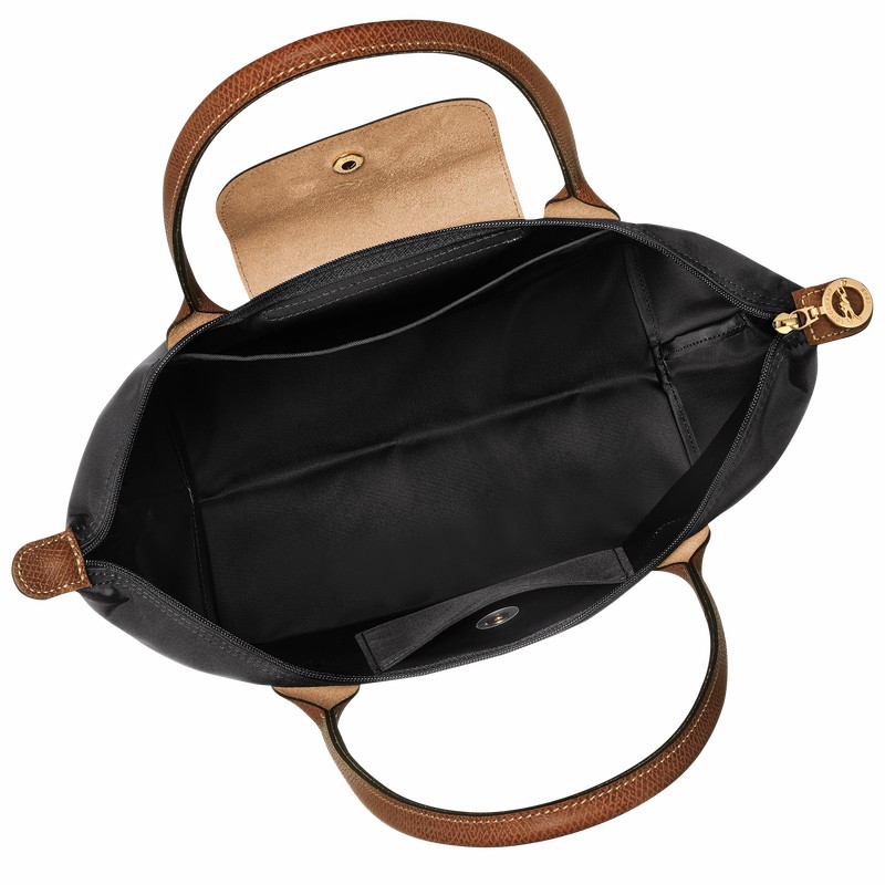 Sacs Fourre Tout Longchamp Le Pliage Original M Femme Noir Soldes | L2605089001